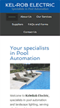 Mobile Screenshot of kelrobelectric.com